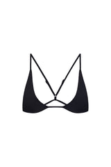 universo bralette in black eco compression