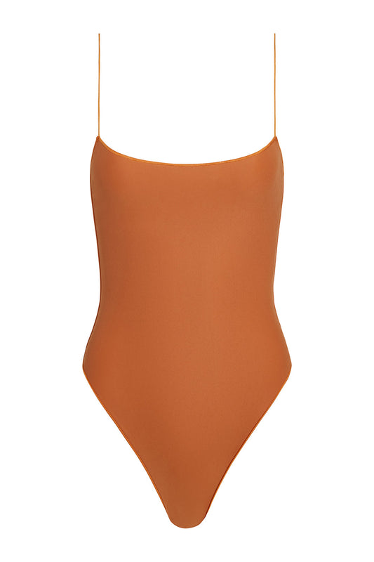 the C one piece in amber