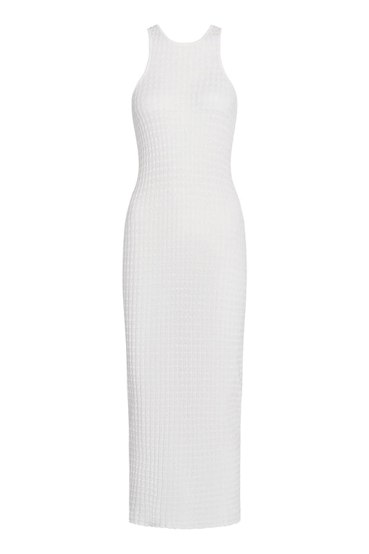 nero dress in white