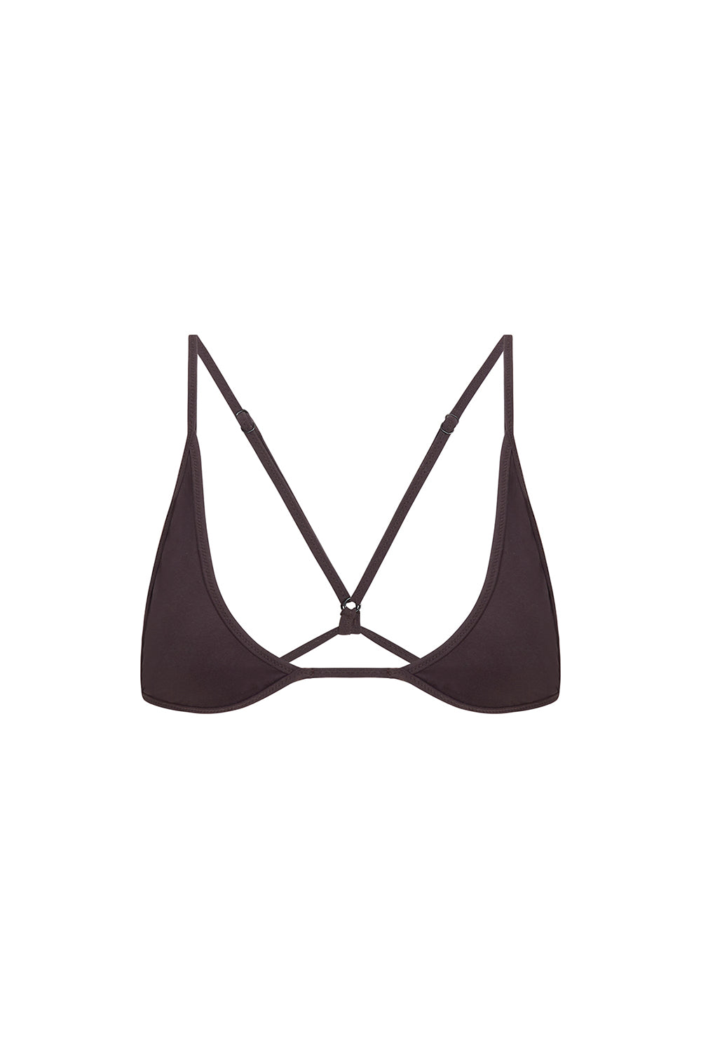 universo bralette in espresso