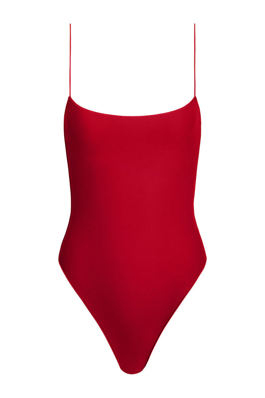 the sculpting C one piece in hibiscus compression