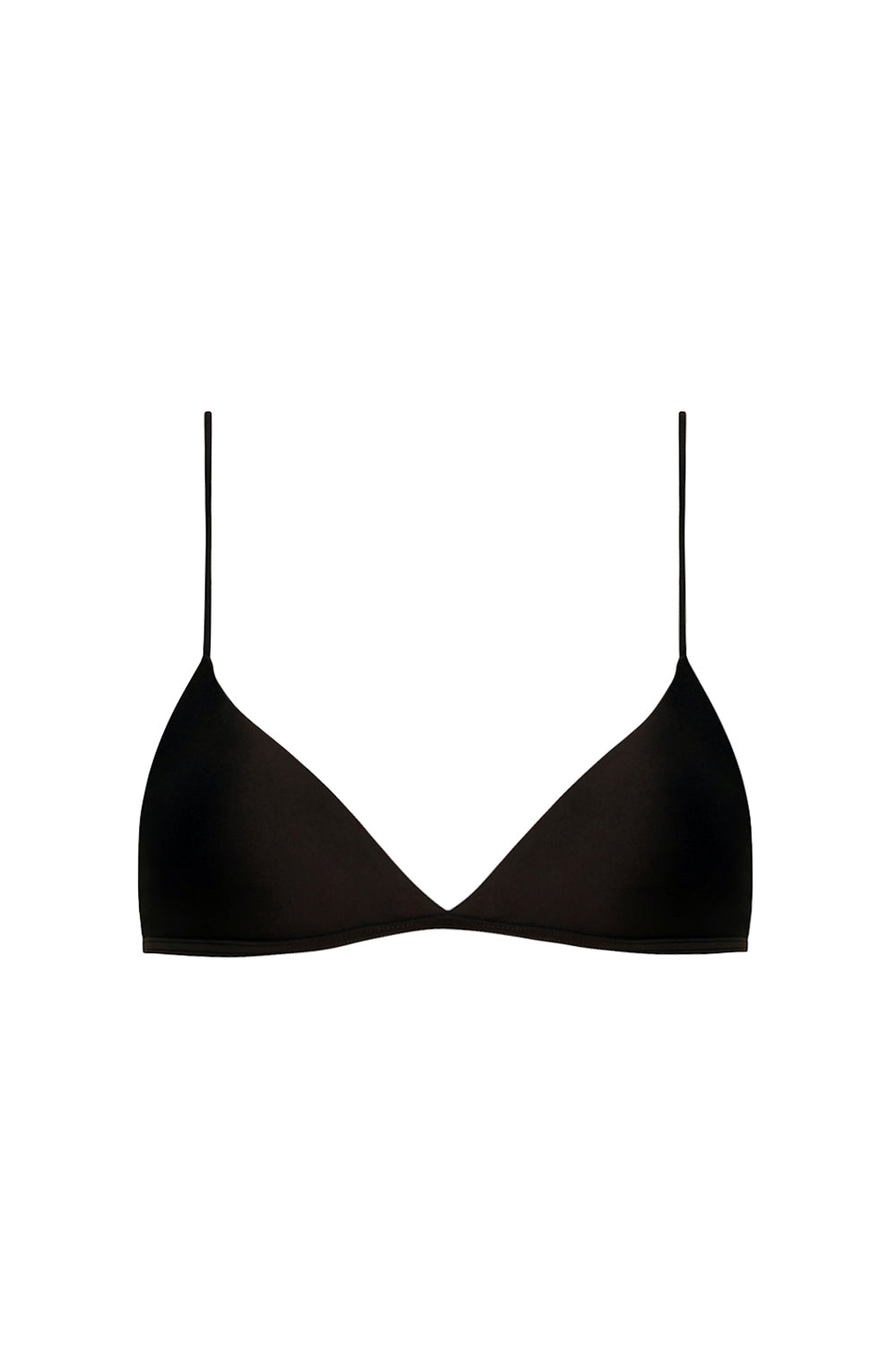 ischia top in black terra