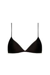 ischia top in black terra