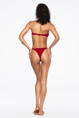 luna bottom in hibiscus eco compression