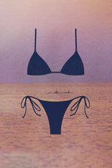 praia bottom in indigo eco terry