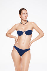 mariel top in indigo eco terry