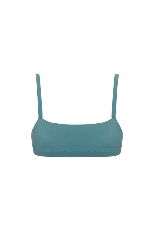 minimal bralette in dewdrop